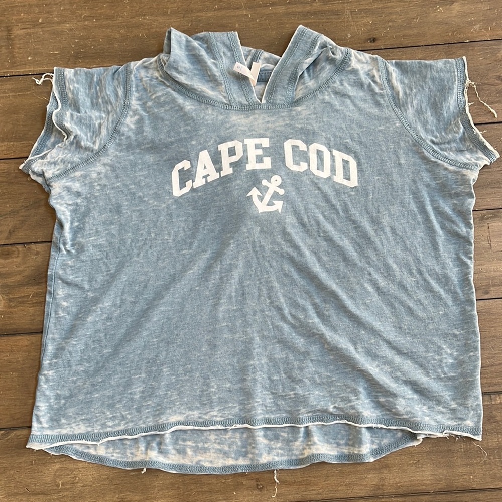 Short sleeve hoodie tee, S